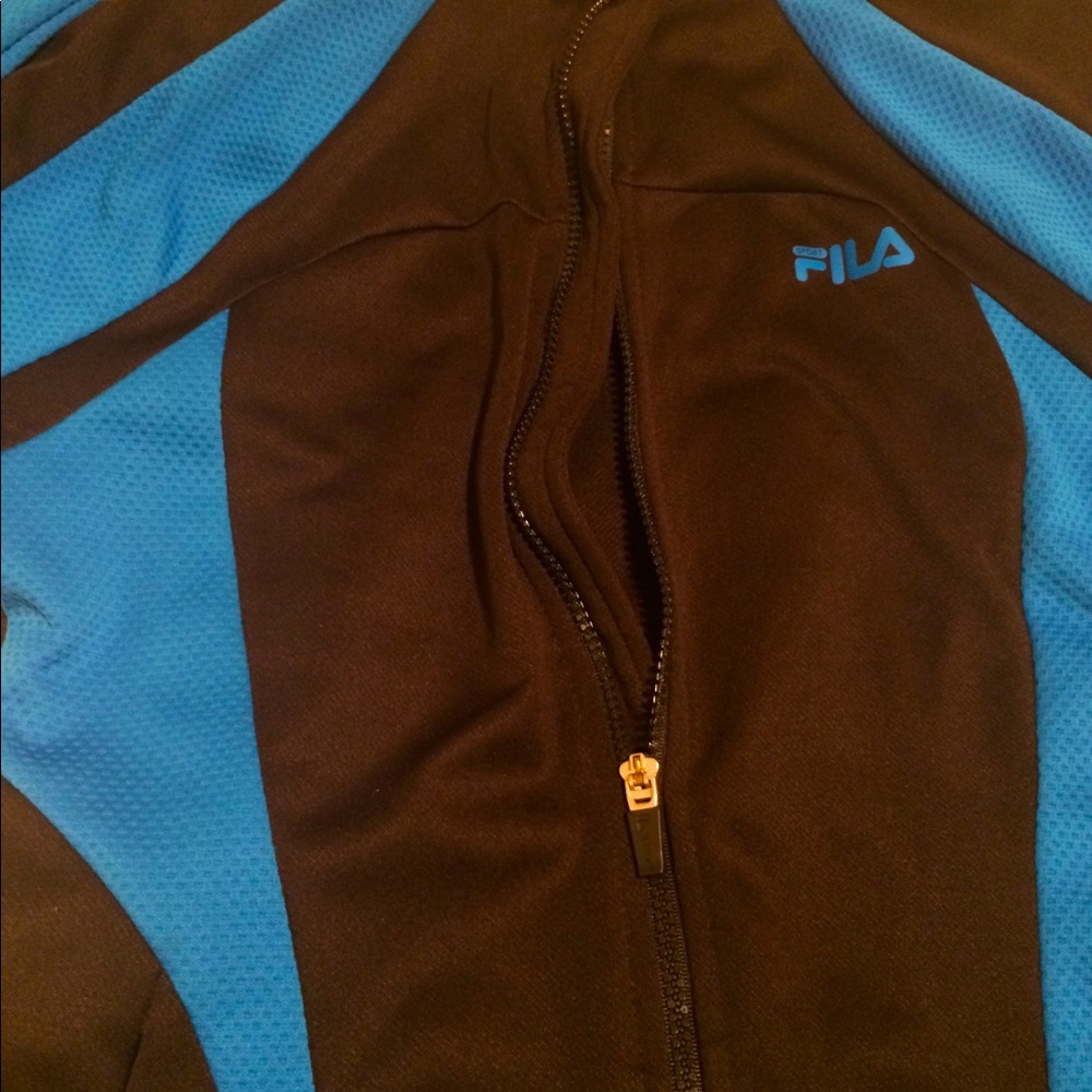 Fila Performance Activewear Exercise Jacket Zip - Picture 3 of 6